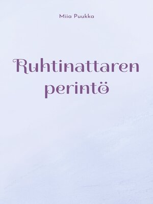 cover image of Ruhtinattaren perintö